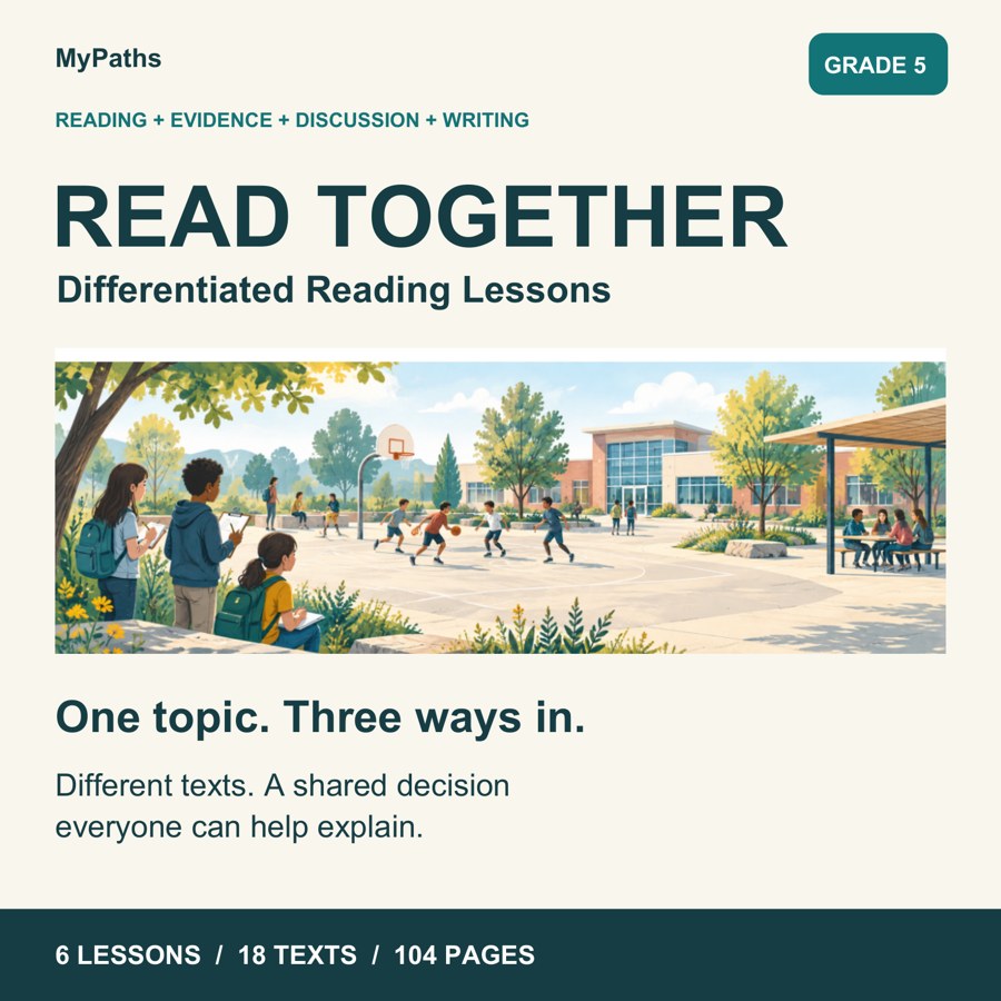 Read Together Grade 5 cover