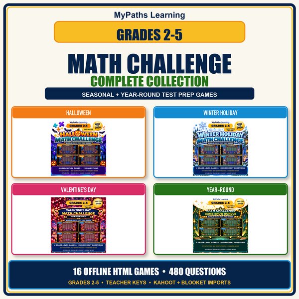 Math Challenge Games Bundle cover